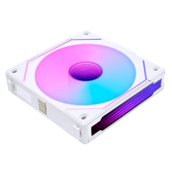 Lian Li 聯力 UNI FAN R12SL LED WIRELESS 120mm Reverse Blade反向扇葉 積木風扇 黑 / 白 Single / 3 Pack