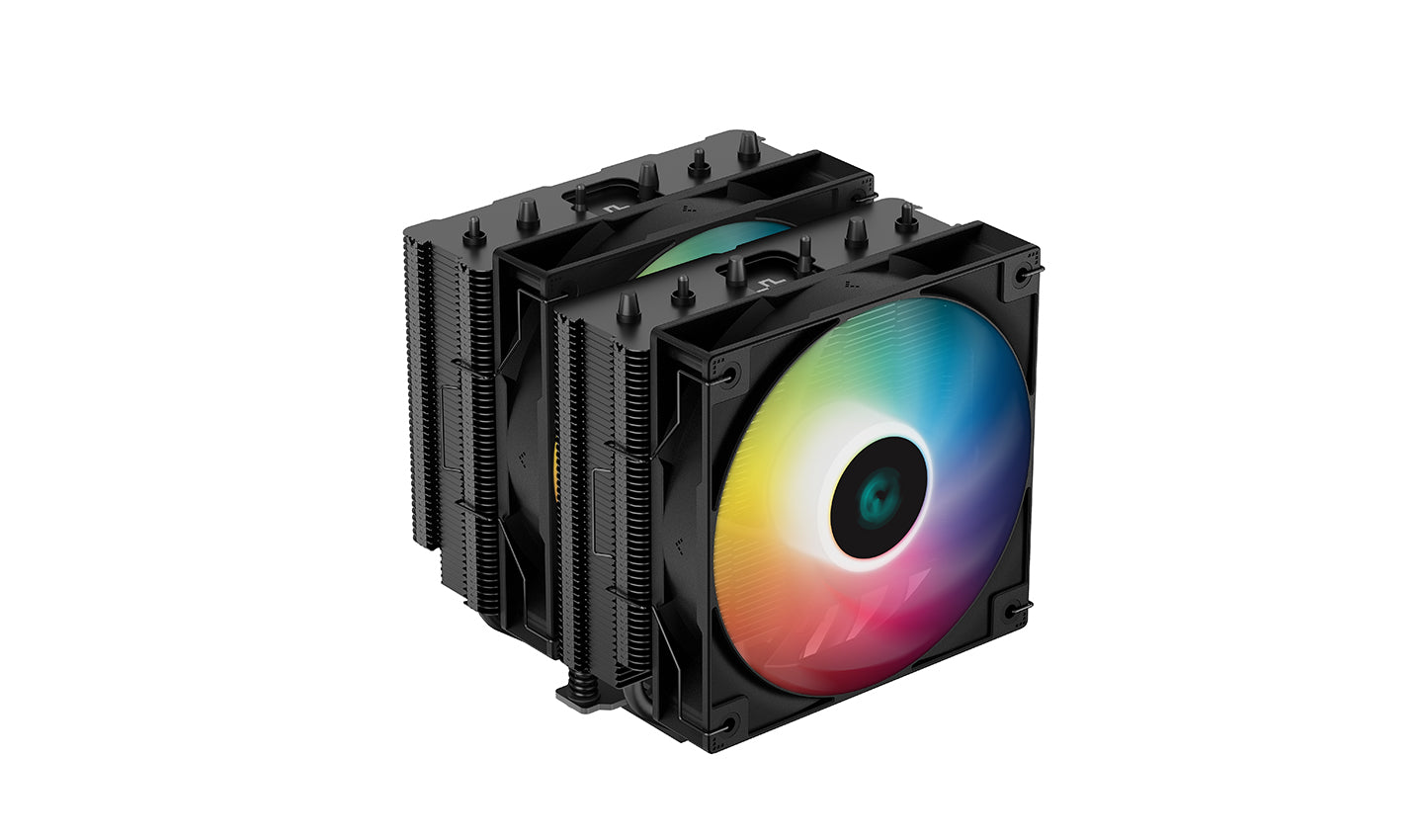 DEEPCOOL AG620 BK ARGB 雙塔風冷散熱器 - Black 黑色
