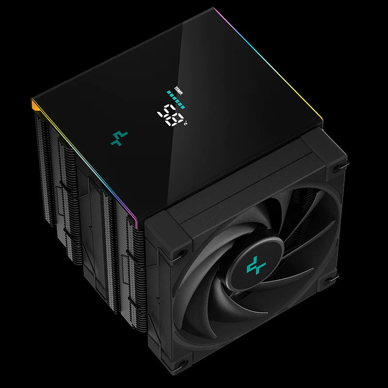 DEEPCOOL AK620 數字屏 Digital ARGB Six Copper Heat Pipes 雙塔式 六導熱風冷散熱器