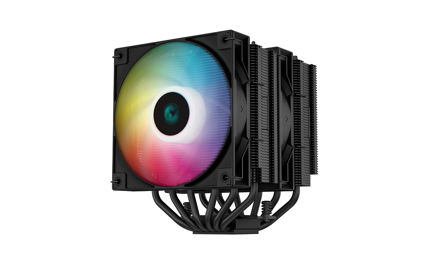 DEEPCOOL AG620 BK ARGB 雙塔風冷散熱器 - Black 黑色