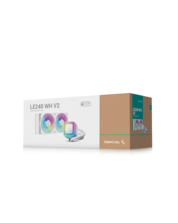 DeepCool LE240 V2 水冷散熱器 240mm (黑/白)