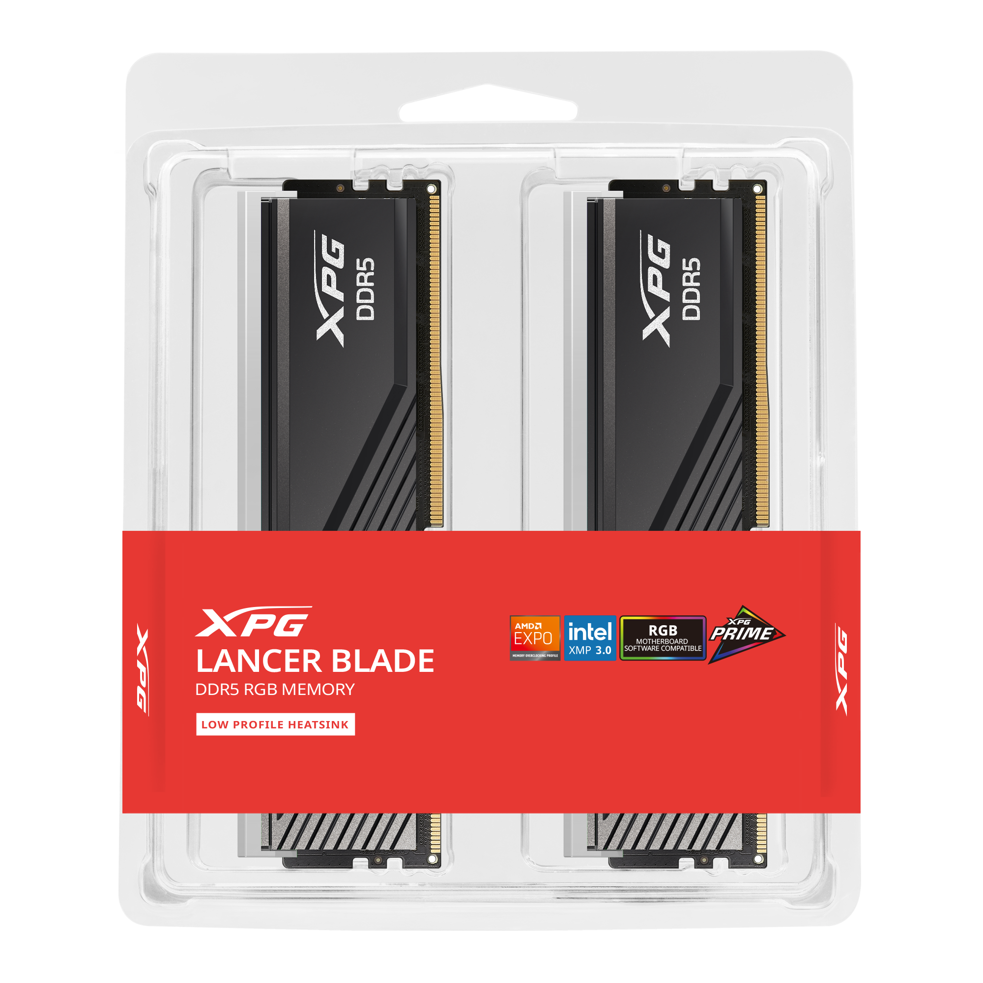 【父親節獻禮】ADATA XPG Lancer Blade RGB DDR5 KIT 32 / 48 / 64 GB 6000MHz 黑/白