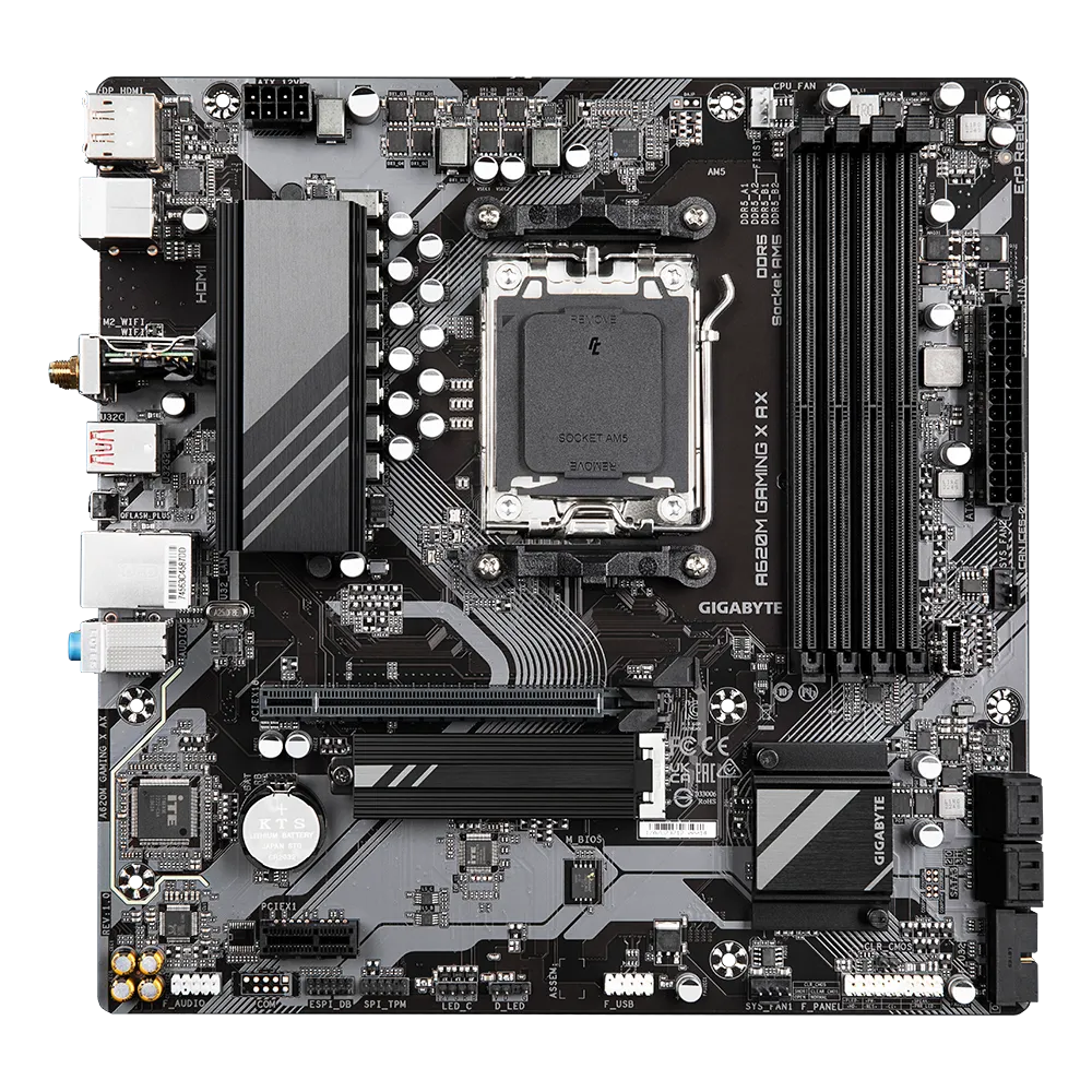 GIGABYTE 技嘉 A620M GAMING X AX Micro-ATX 主機板 (DDR5)