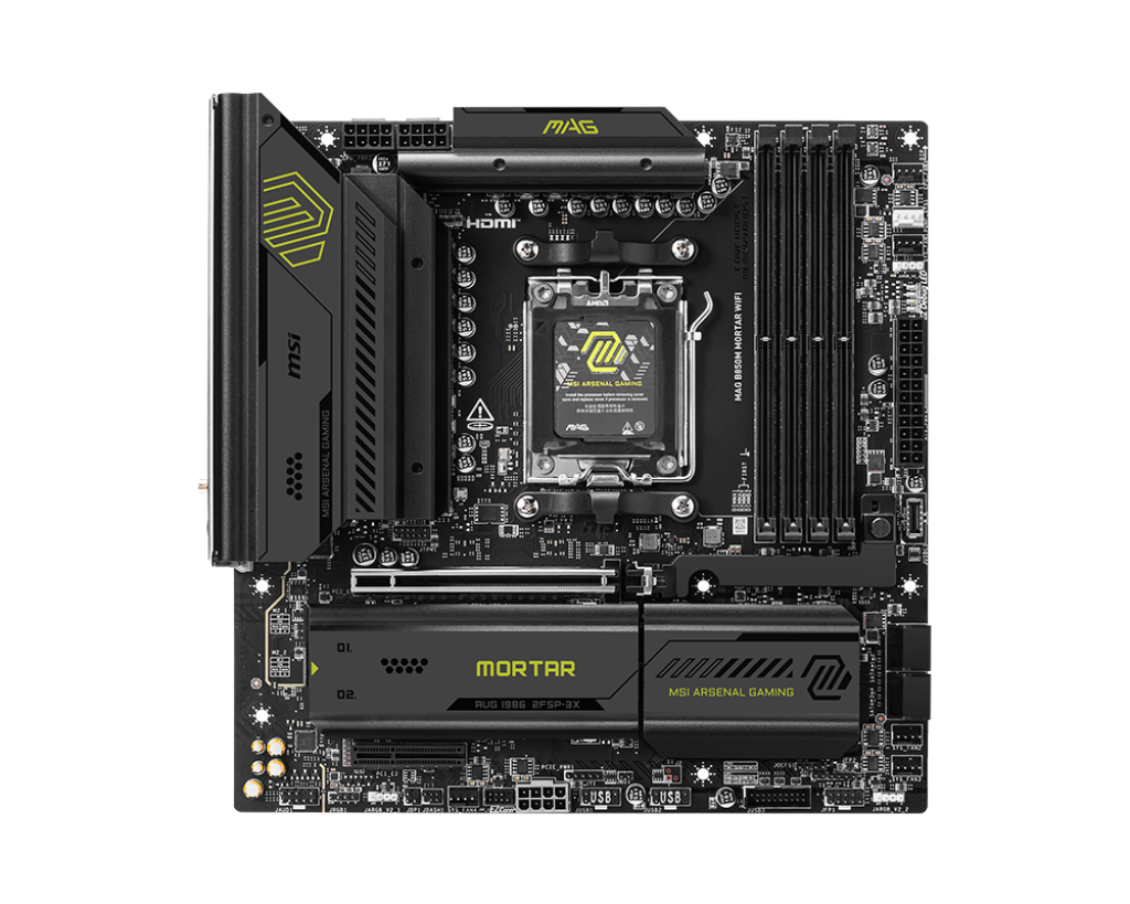 MSI 微星 MAG B850M MORTAR WIFI MATX 主機底板