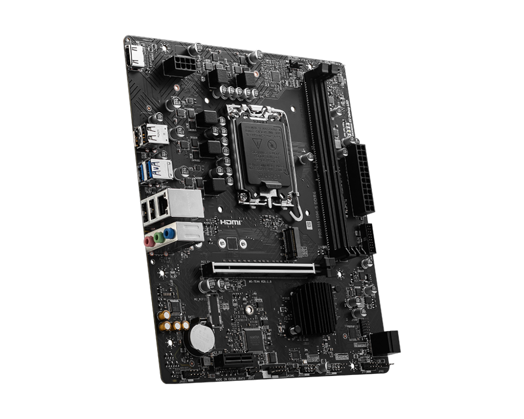 【父親節獻禮】MSI 微星 PRO H610M-S D4 Micro-ATX 主機板 (DDR4)