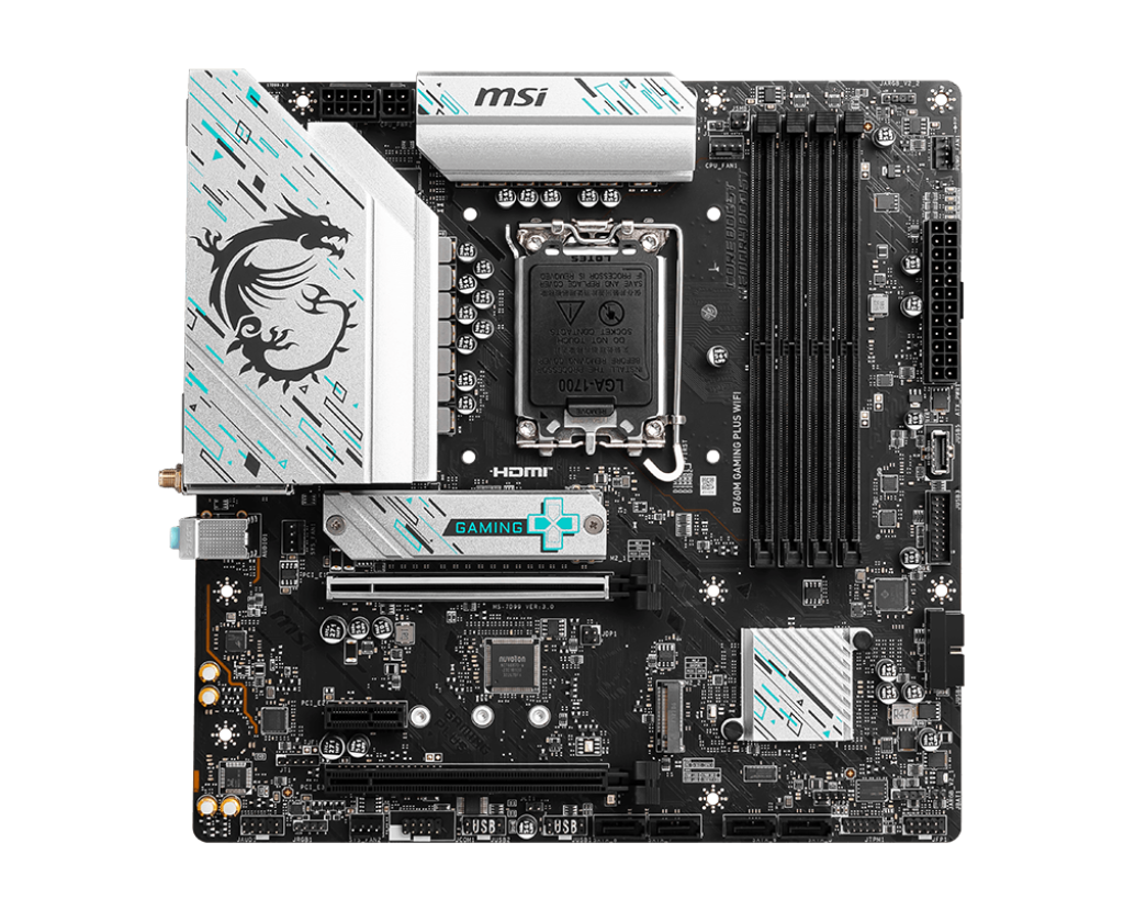 【父親節獻禮】MSI 微星 B760M GAMING PLUS WIFI MATX 主機板 (DDR5)