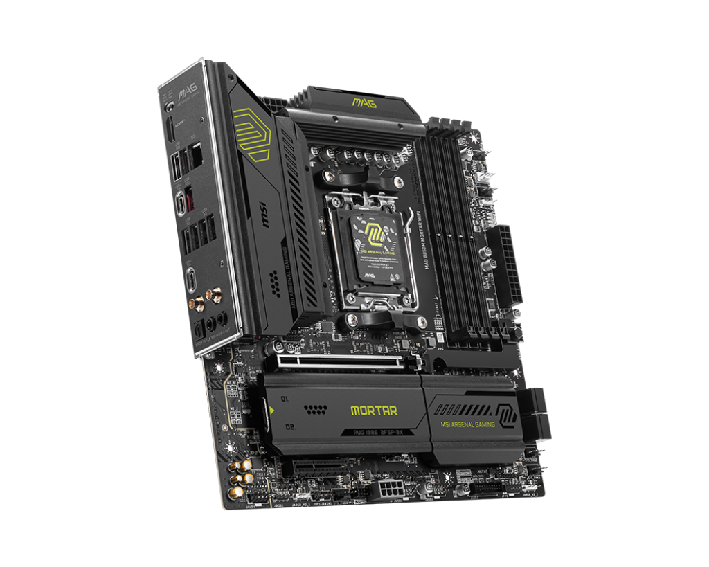 MSI 微星 MAG B850M MORTAR WIFI MATX 主機底板