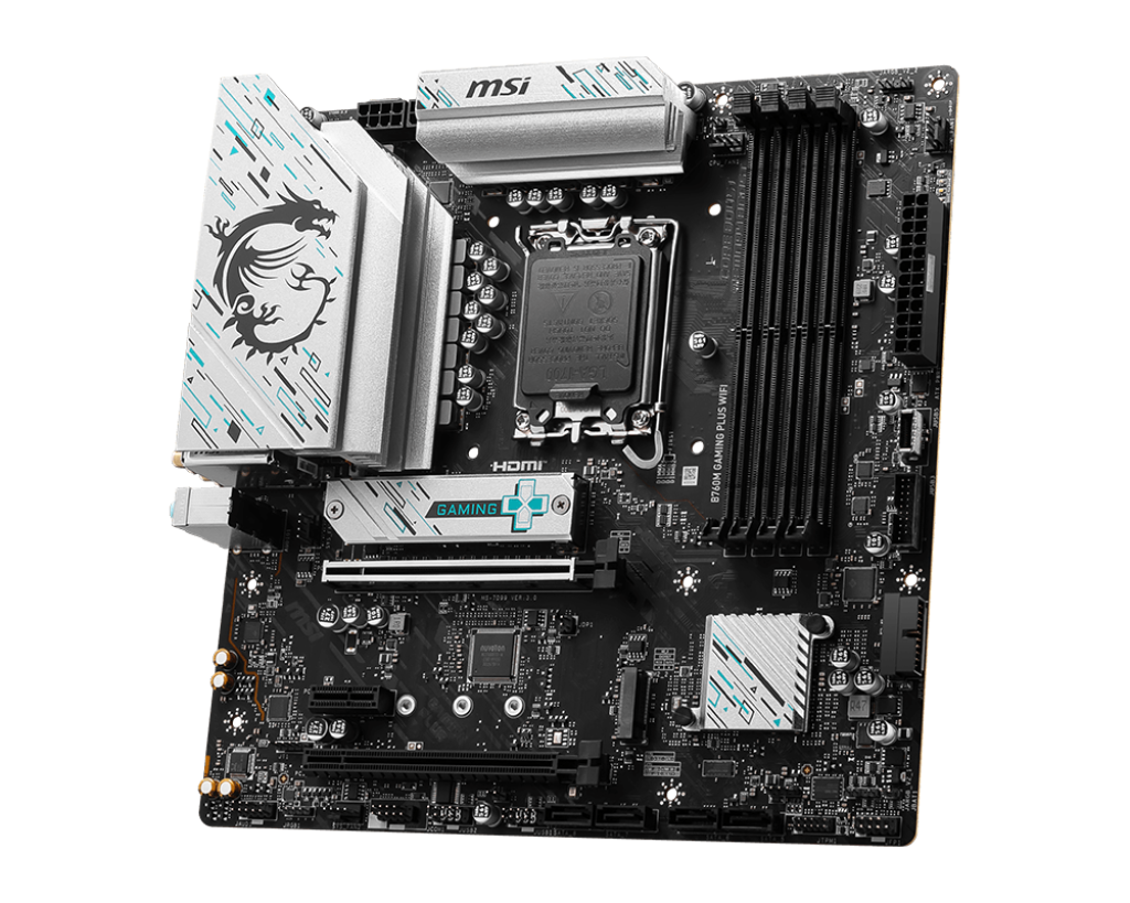 【父親節獻禮】MSI 微星 B760M GAMING PLUS WIFI MATX 主機板 (DDR5)