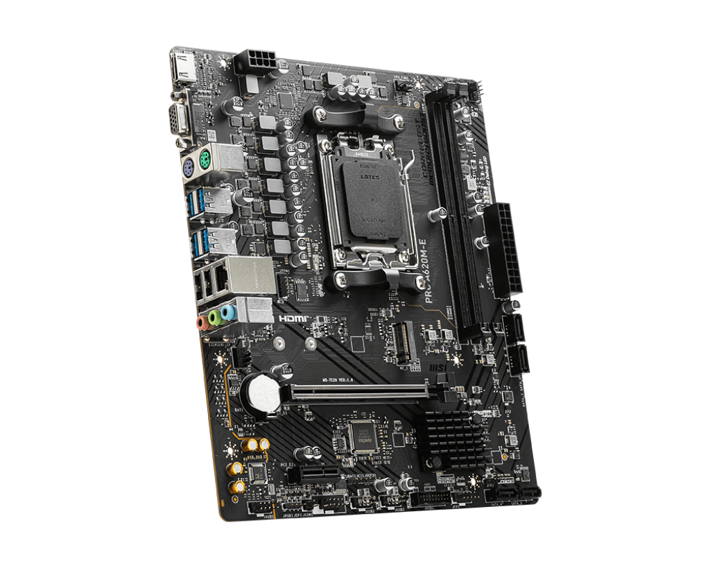 MSI 微星 PRO A620M-E Micro-ATX 主機板 (DDR5)