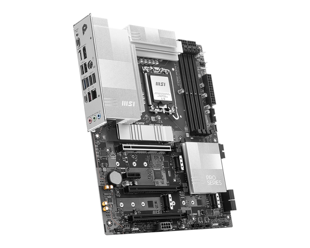 MSI 微星 PRO Z890-P ATX 白色主機板 (DDR5)