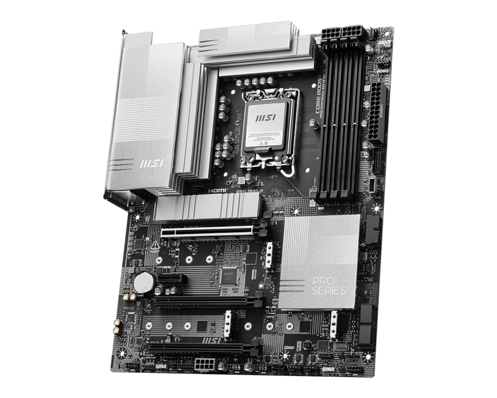 MSI 微星 PRO Z890-P ATX 白色主機板 (DDR5)