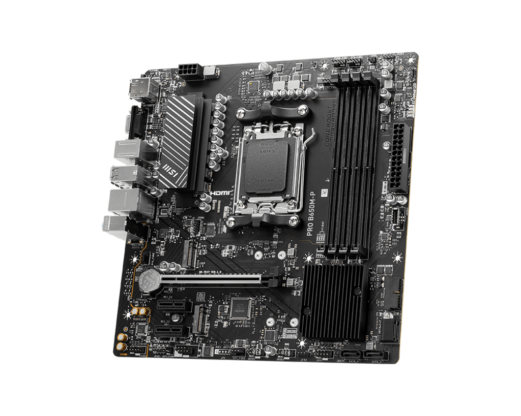 MSI 微星 PRO B650M-P MATX 白色主機板 (DDR5)