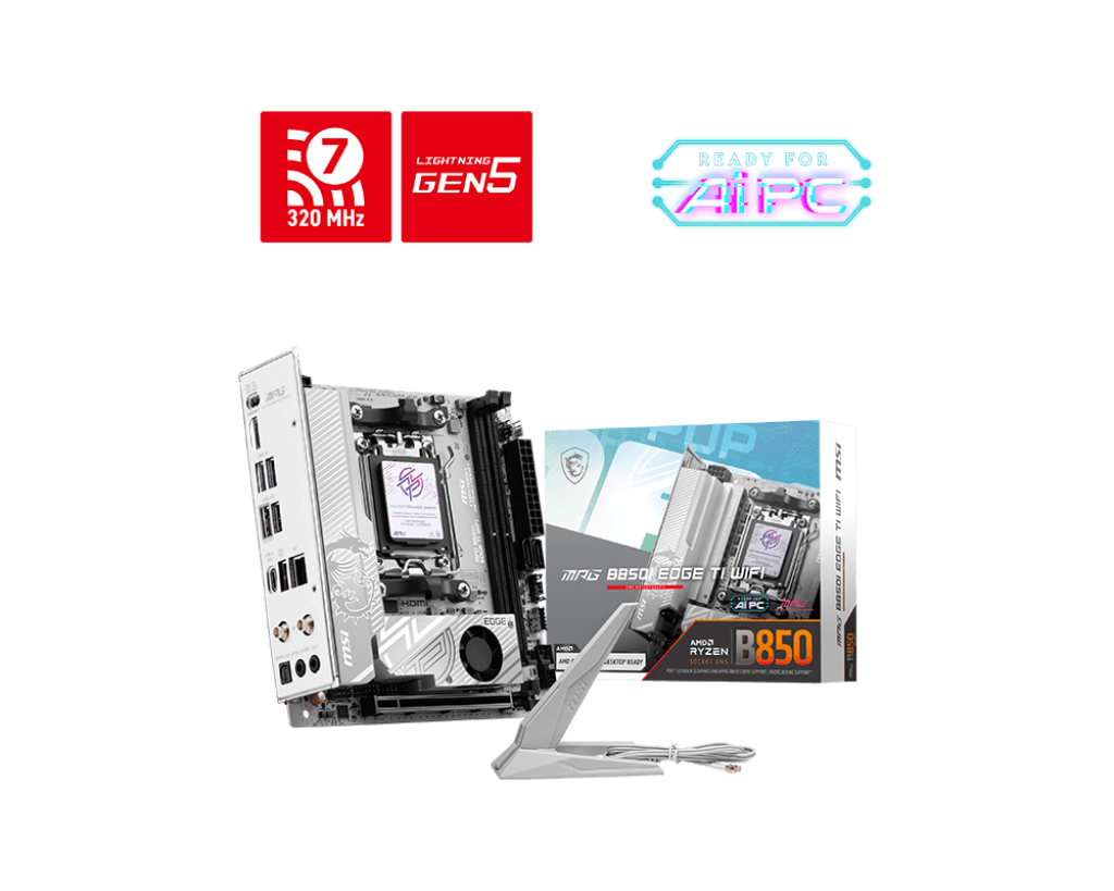 MSI 微星 B850I EDGE TI WIFI ITX 主機底板
