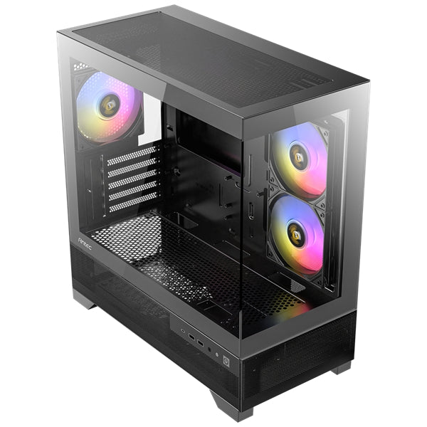 (內附3隻風扇)Antec CX500M RGB MATX 電競機箱 黑/白