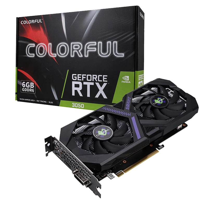 COLORFUL 七彩虹 NB DUO GeForce RTX 3050 6G 顯示卡