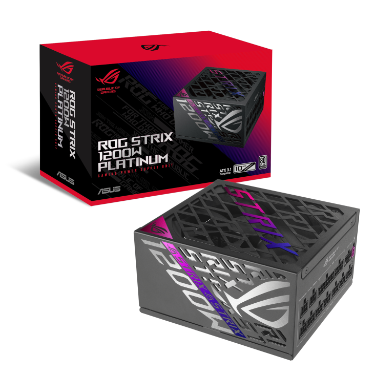 ASUS ROG STRIX 1200W 80Plus Platinum 鉑金 主機電源 ATX 3.1