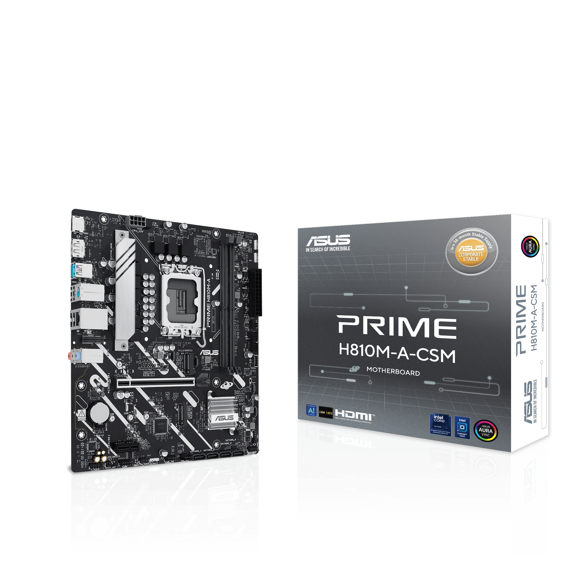 ASUS 華碩 PRIME H810M-A-CSM MATX 主機板