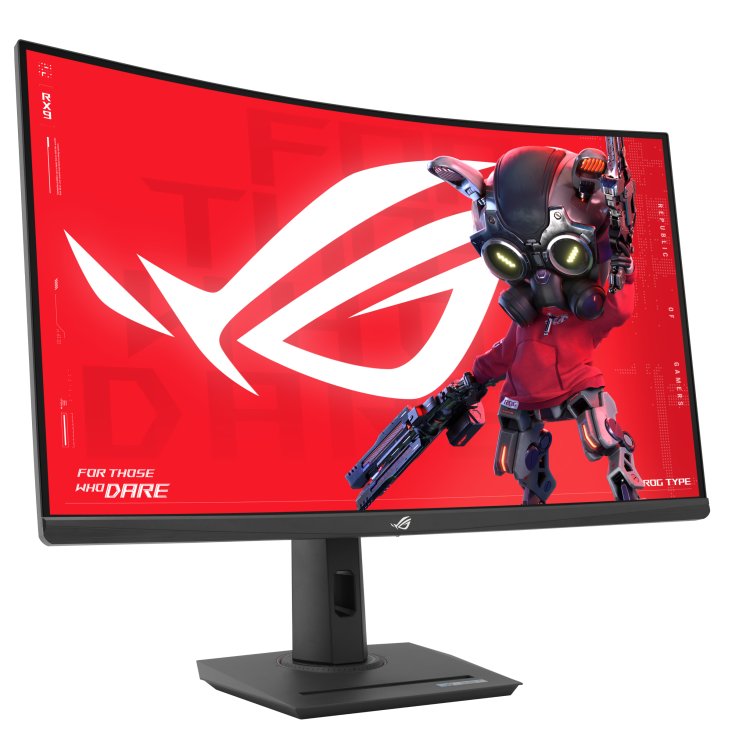 ASUS 華碩 ROG Strix XG32WCS 電競顯示器 (31.5吋 / WQHD [2560 x 1440] / 180Hz / 1ms Fast VA / Curved 1500R / DCI-P3 95% / HDR 400 / FreeSync Premium + G-Sync Compatible / Type-C)