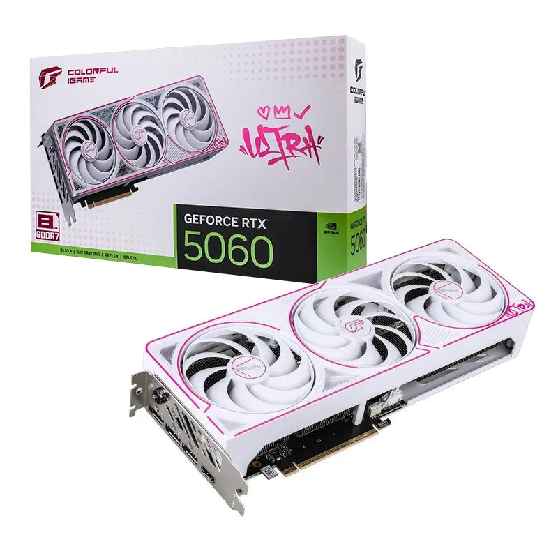 COLORFUL 七彩虹 iGame Ultra W OC GeForce RTX 5060 8G OC 顯示卡