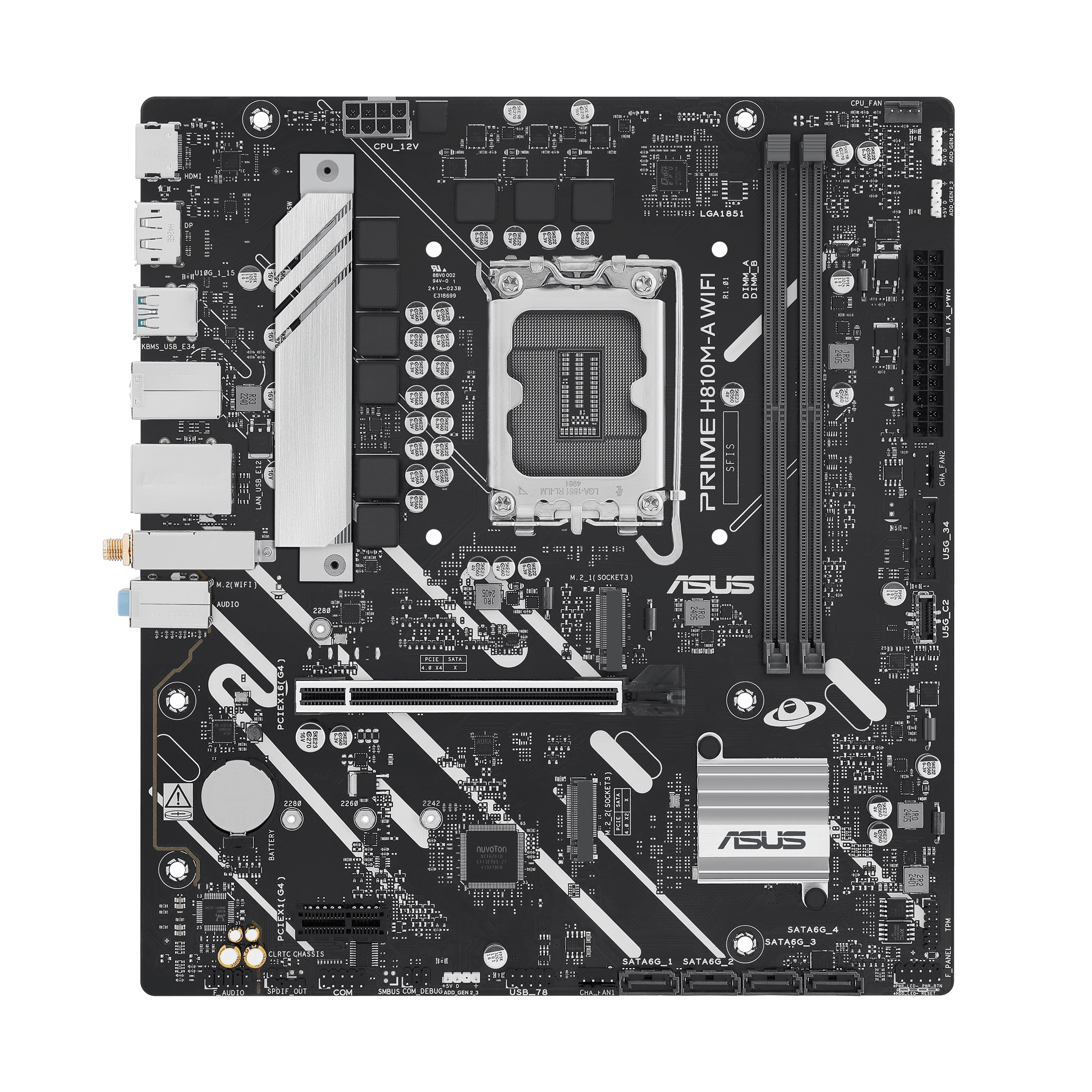 ASUS 華碩 PRIME H810M-A WIFI-CSM MATX 主機板