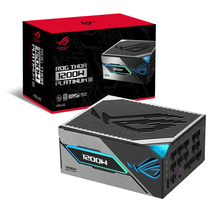 ASUS ROG THOR III 1200W 80Plus Platinum 鉑金 全模組 主機電源
