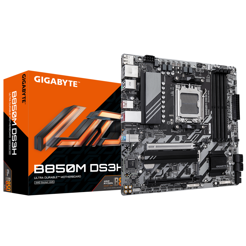 Gigabyte 技嘉 B850M DS3H  MATX 主機底板