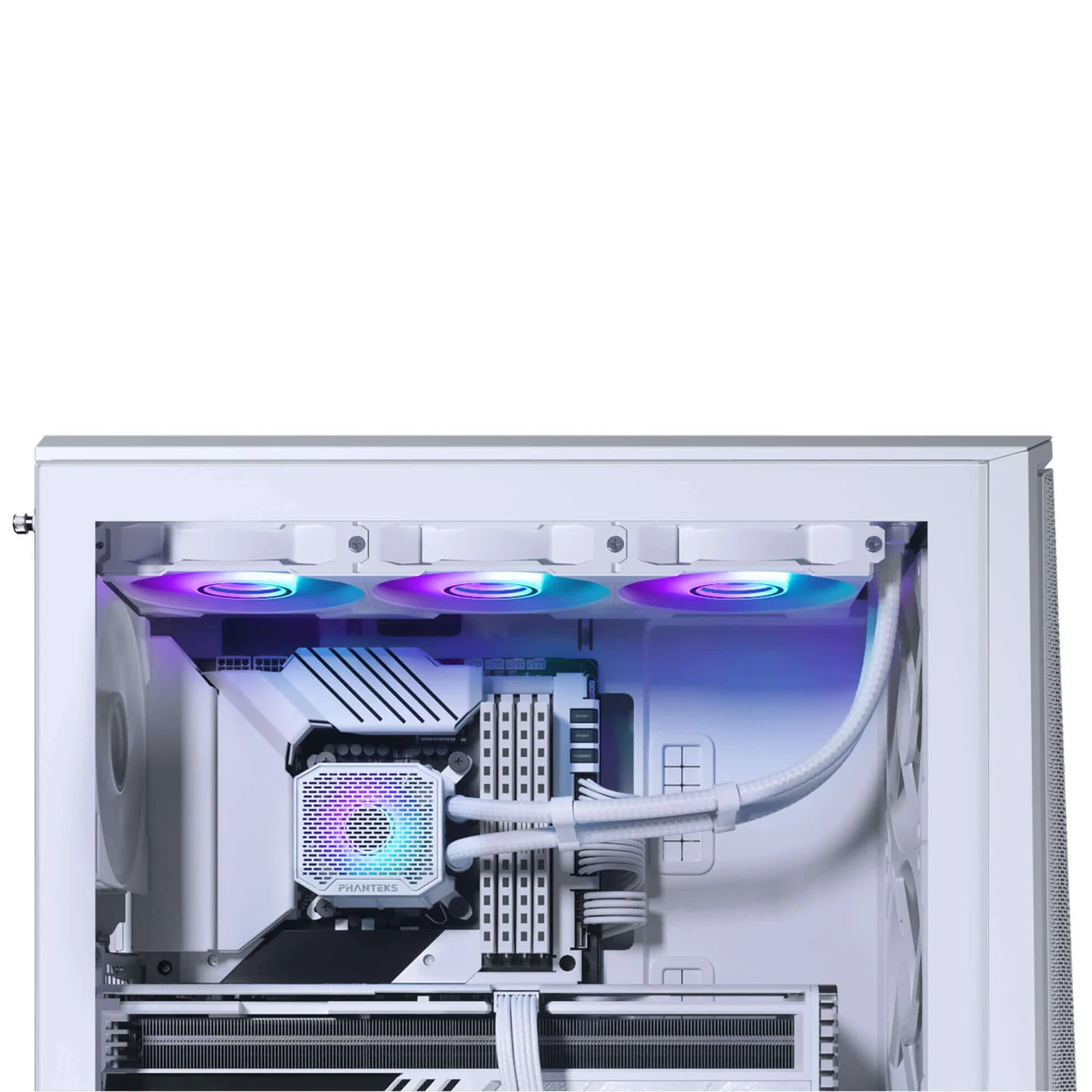 Phanteks 追風者 GALCIER ONE 360M25 GEN2 D-RGB 360mm 水冷散熱器 - White 白色