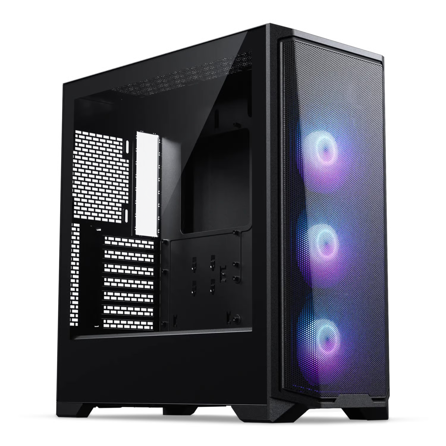 Phanteks 追風者 ECLIPSE G370A DRGB ATX 機箱 - Black 黑色 【預裝3把D-RGB風扇】