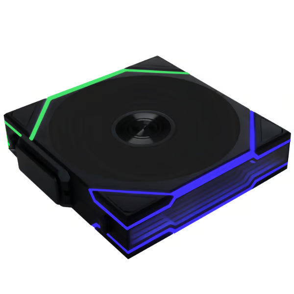 LIAN LI 聯力 UNI FAN TL120 Reverse Blade Wireless 120mm 3 in 1 反向風扇套裝 - Black 黑色