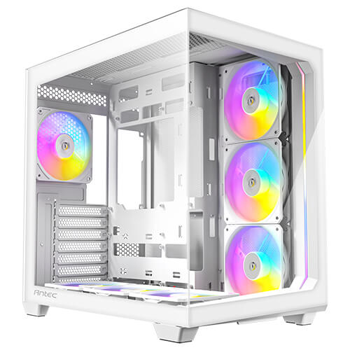 (內附7隻風扇) Antec C5 ARGB ATX Case 機箱 - 黑/白 Black/White