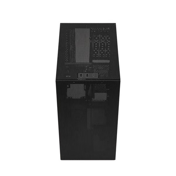 SSUPD Meshroom S V2 Full Mesh Mini-ITX 機箱 (w/ PCIe 5.0 Riser Cable) - Black 黑色