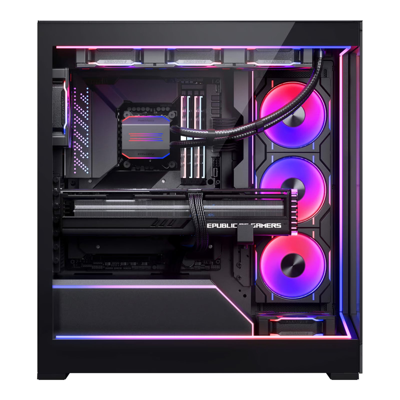 Phanteks 追風者 Premium DRGB NV5機箱 燈條擴充套裝 - Black 黑色