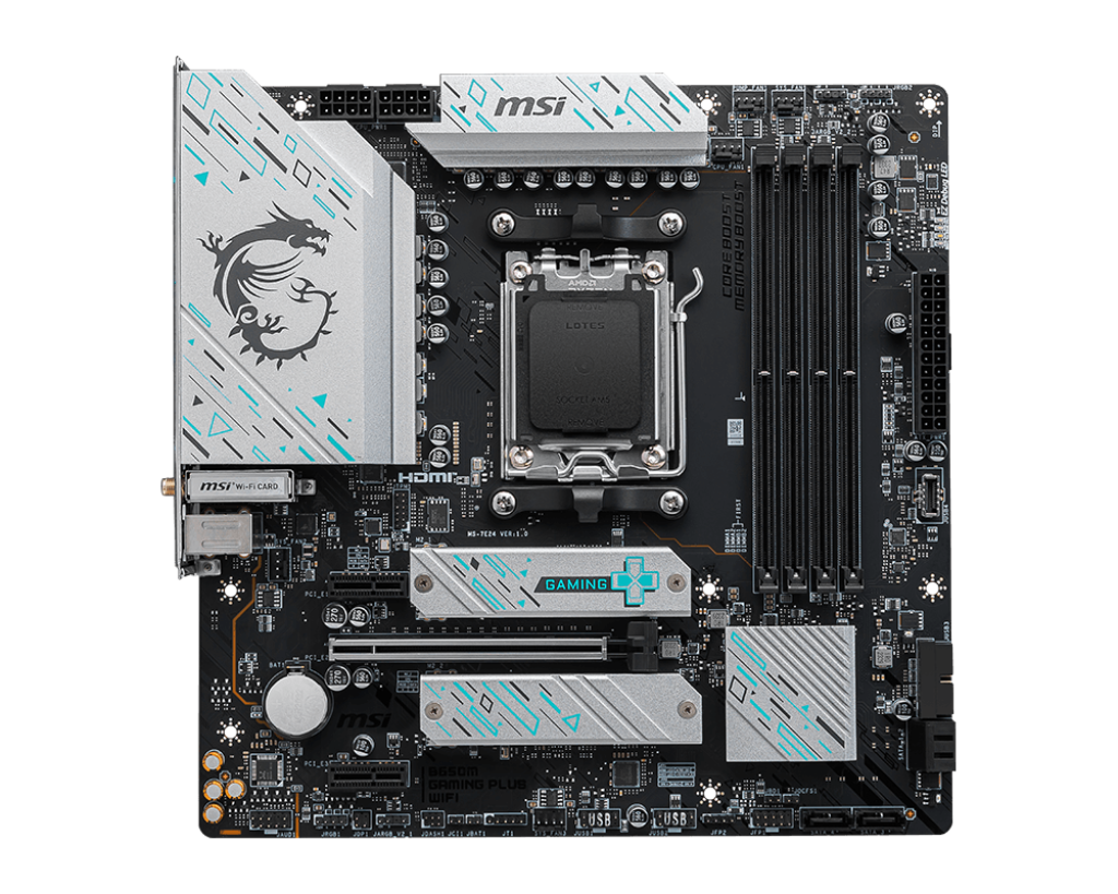 【父親節獻禮】MSI 微星 MAG B650M GAMING PLUS WIFI MATX 主機板 (DDR5)