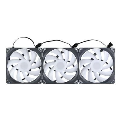 Phanteks 追風者 M25 DRGB 140mm 風扇 - Triple Pack 三件裝（Black 黑色）