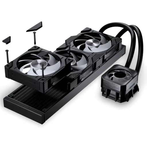 Phanteks GALCIER ONE D30 X2 D-RGB 360mm 水冷散熱器 - Black 黑色