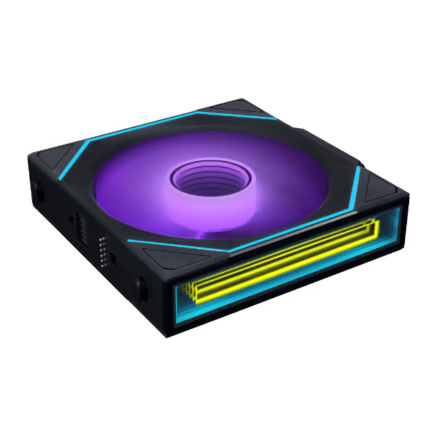 LIAN LI UNI FAN SL-INF WIRELESS 120mm 單風扇 - Black 黑色 【沒有附控制器】