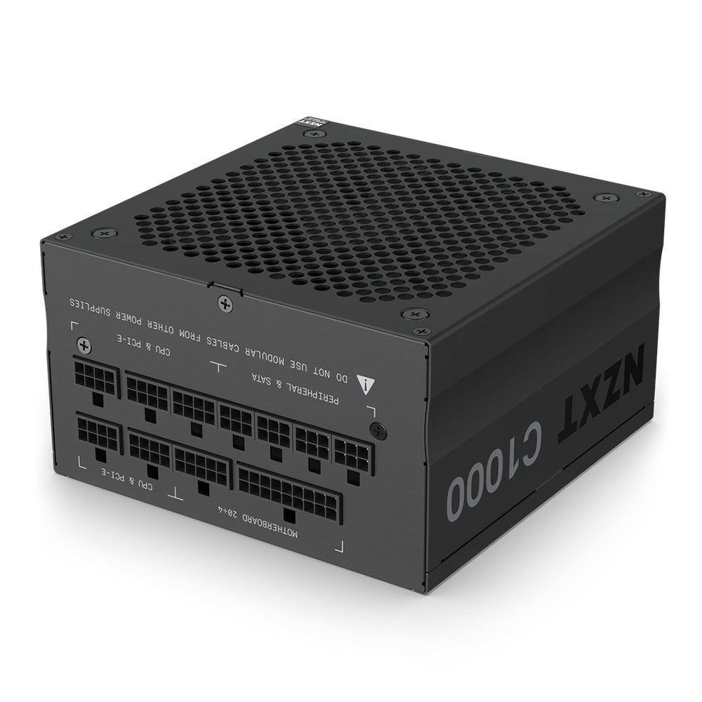 【父親節獻禮】NZXT C1000 1000W 全模組電源供應器 ATX 3.1 金牌  Black 黑色