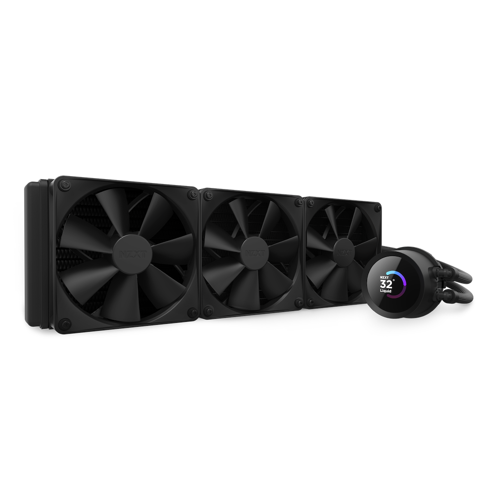 NZXT Kraken 360mm AIO liquid cooler (Black)