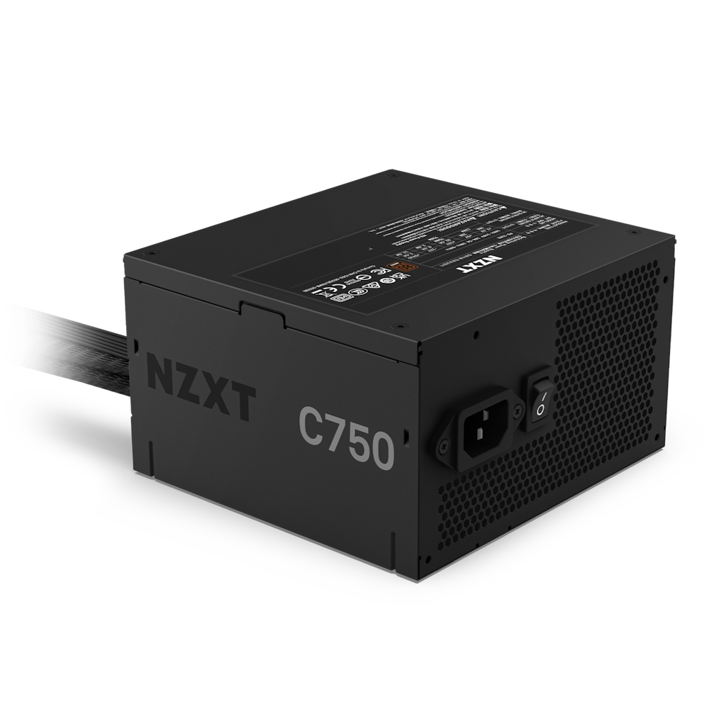 【父親節獻禮】NZXT C Series C750 750W ATX Semi-Modular 80 PLUS V2 銅牌 主機電源