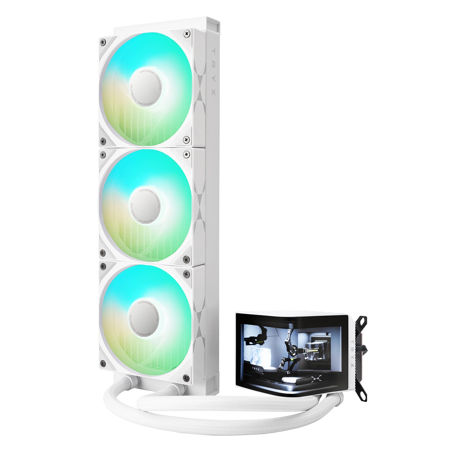 TRYX PANORAMA ARGB 360 AMOLED 升級版 水冷散熱器