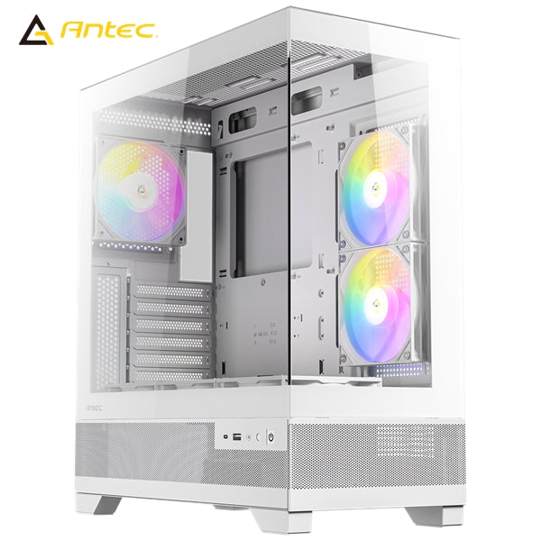 (內附3隻風扇)Antec CX500M RGB MATX 電競機箱 黑/白