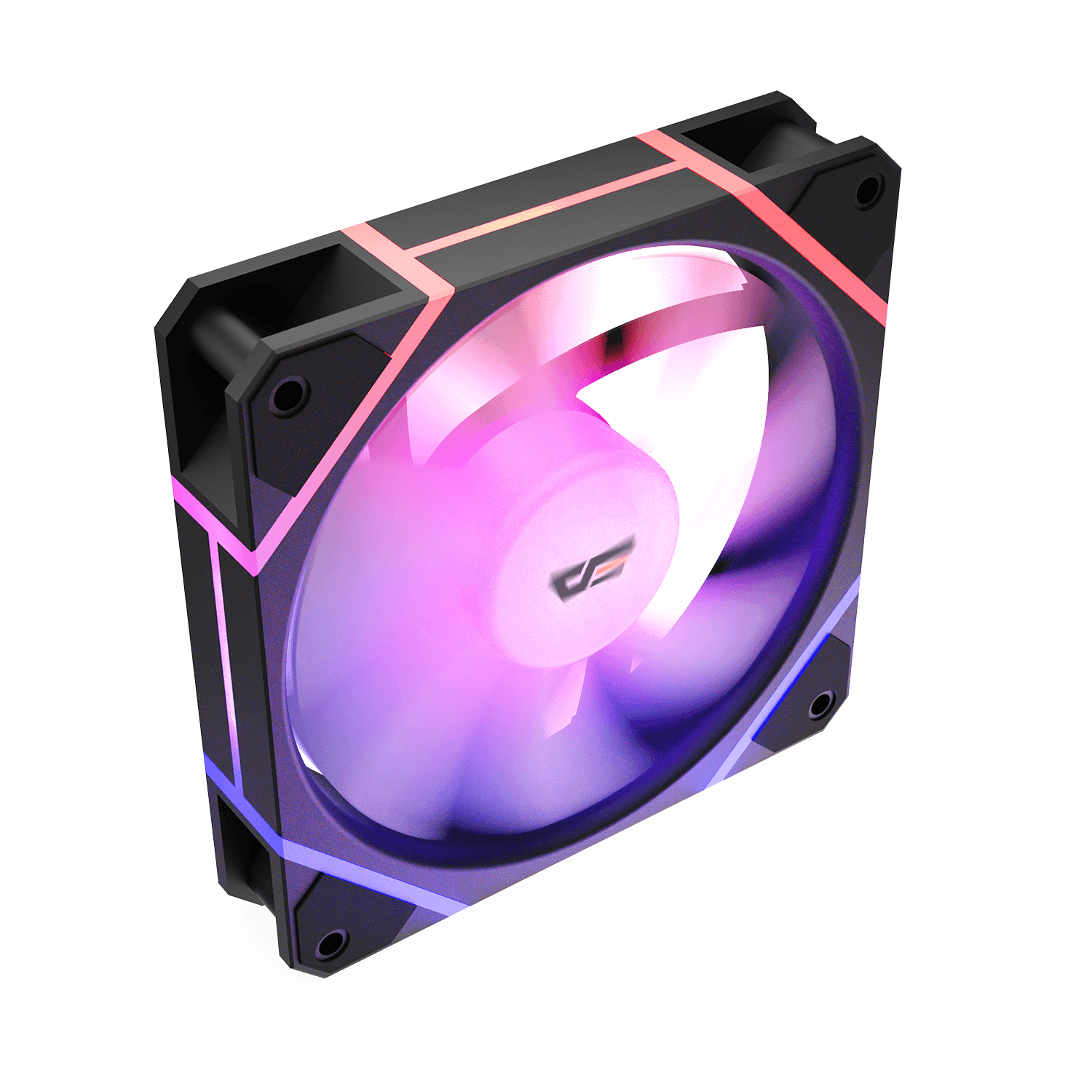 DarkFlash DM12 Pro PWM ARGB 機箱風扇 反向扇葉