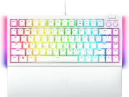 Razer BlackWidow V4 75% 電競遊戲鍵盤 (橘軸)
