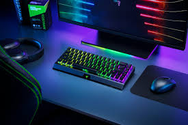 Razer BlackWidow V3 Mini HyperSpeed RGB 無線機械式遊戲鍵盤 Phantom Edition