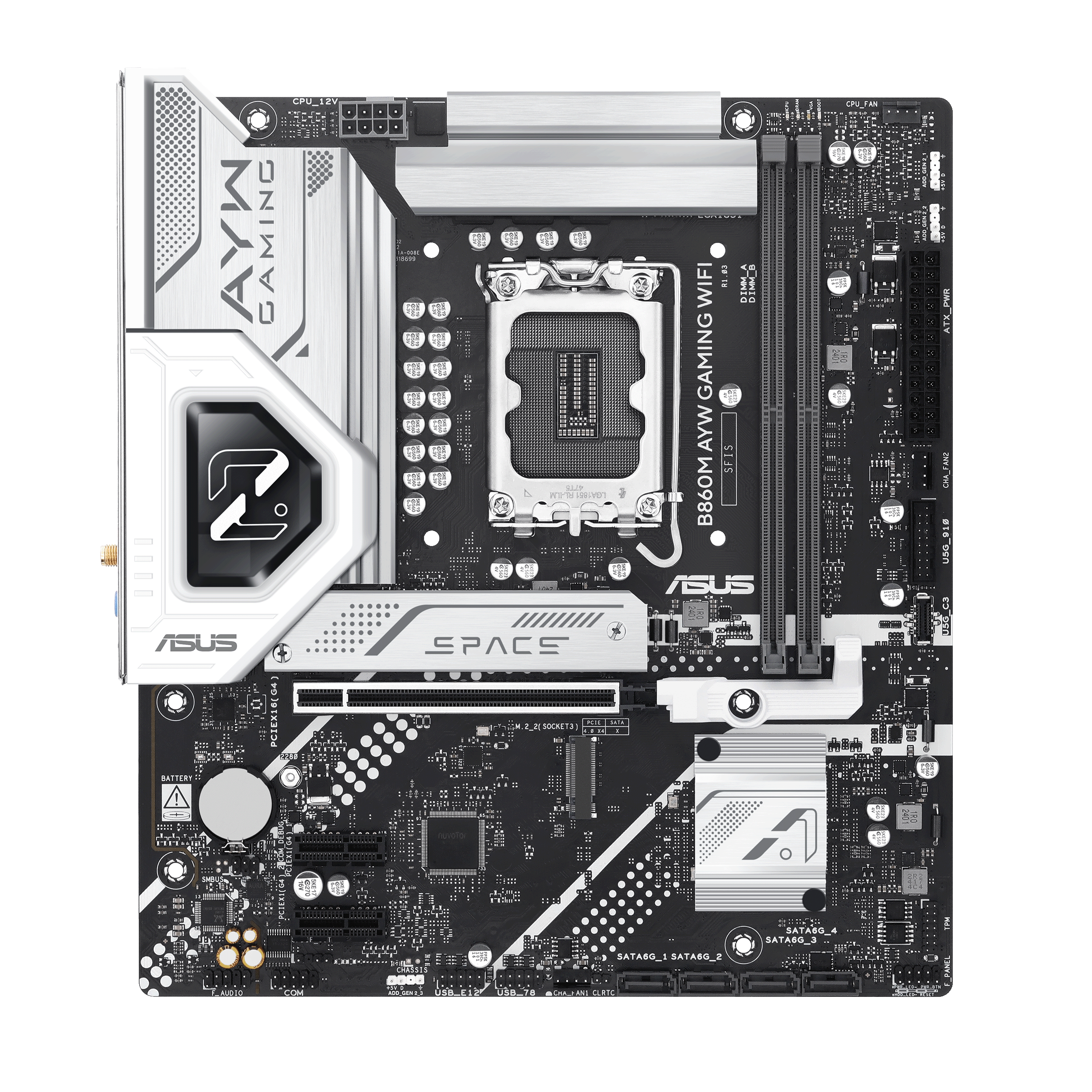 ASUS 華碩 B860M-AYW GAMING WIFI MATX 主機板