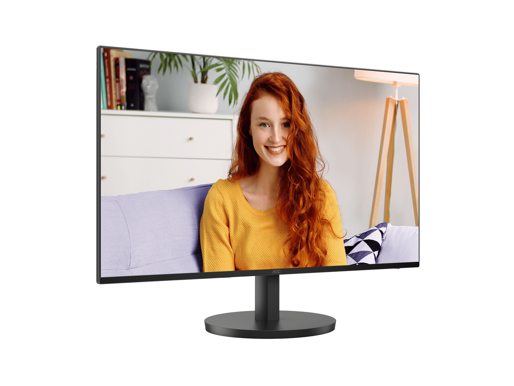 AOC24BCA2 Monitor文書顯示器23.8 FHD 100HZ IPS廣視角面板(1920 * 1080)