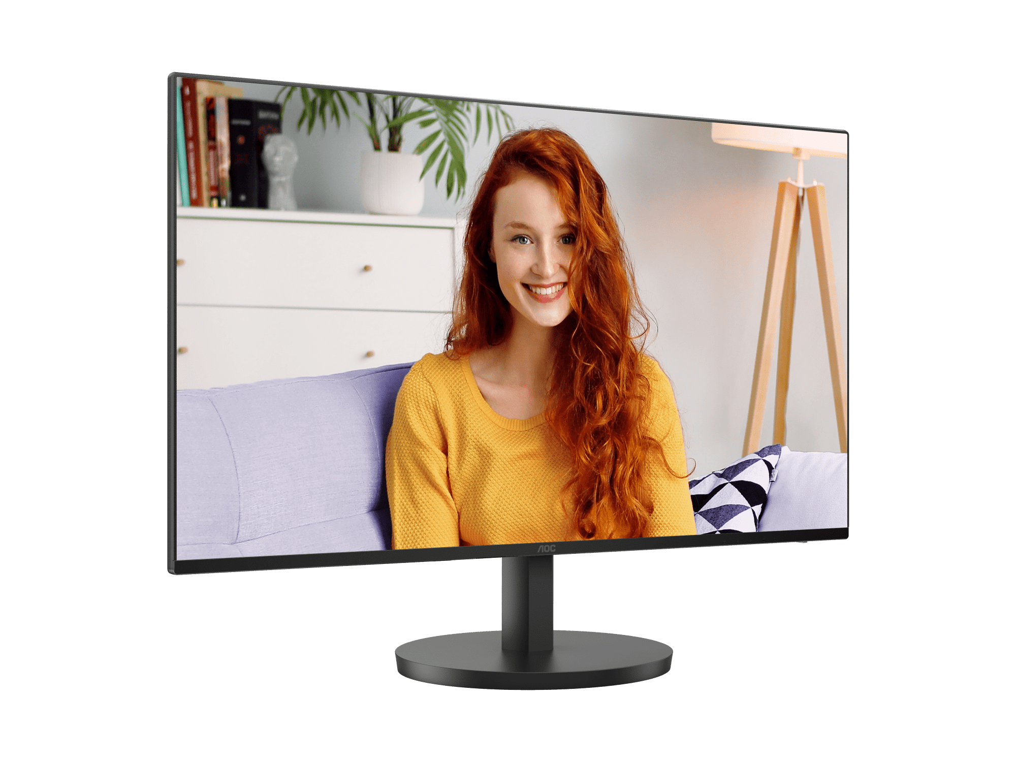 AOC24B3HA2 Monitor文書顯示器23.8FHD 100Hz IPS(1920 × 1080)Adaptive Sync技術