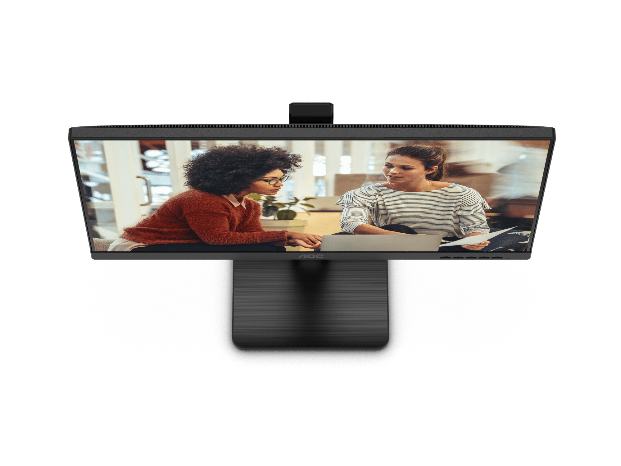 AOC 24E3QAF Monitor文書178°廣視角顯示器23.8 吋 IPS(1920 x 1080(FHD))低藍光