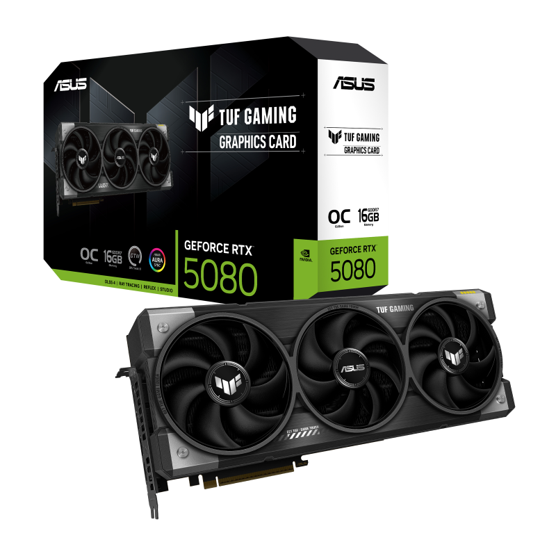 【父親節獻禮】ASUS 華碩 TUF GAMING GeForce RTX 5080 16GB GDDR7 OC 顯示卡