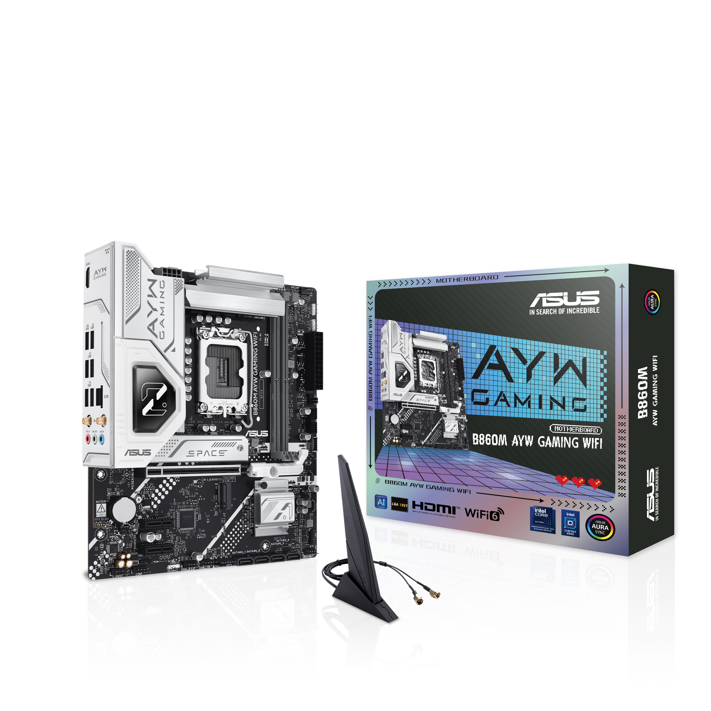 ASUS 華碩 B860M-AYW GAMING WIFI MATX 主機板